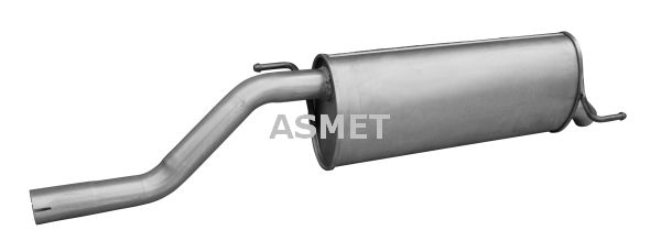 ASMET 05.275 Rear Muffler