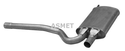 Centre Muffler ASMET 06.010