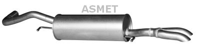 Rear Muffler ASMET 06.019