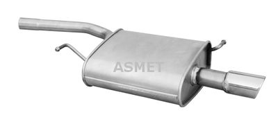 Rear Muffler ASMET 06.021
