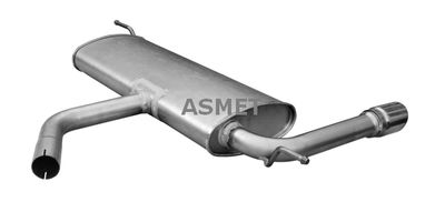 Rear Muffler ASMET 06.026