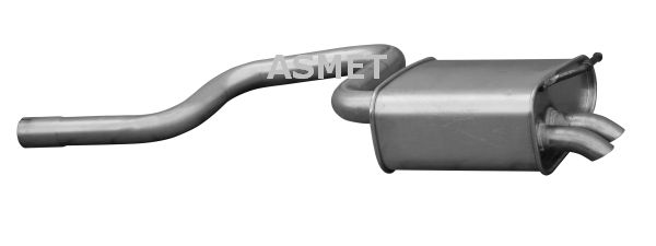 ASMET 07.199 Rear Muffler