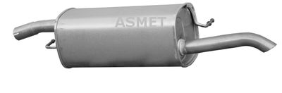 Rear Muffler ASMET 07.206
