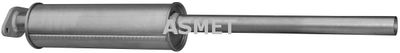 Front Muffler ASMET 07.242