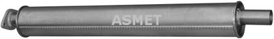 Front Muffler ASMET 07.244