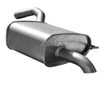 Rear Muffler ASMET 07.264