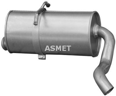 Rear Muffler ASMET 08.059