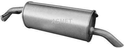 Rear Muffler ASMET 08.067