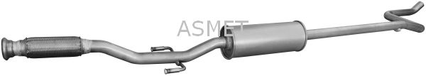 ASMET 08.089 Centre Muffler