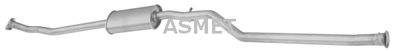 Centre Muffler ASMET 09.072