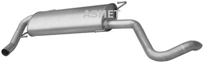 Rear Muffler ASMET 09.096