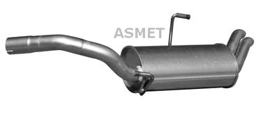 Rear Muffler ASMET 09.101