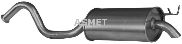 ASMET 10.040 Rear Muffler
