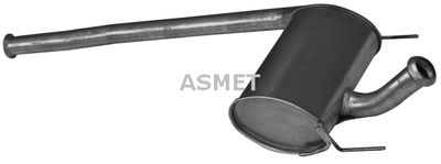Centre Muffler ASMET 10.065