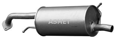 Rear Muffler ASMET 11.042