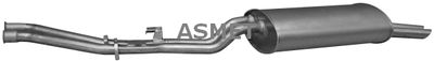 Rear Muffler ASMET 12.023