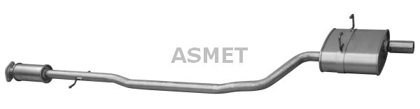 ASMET 12.025 Centre Muffler