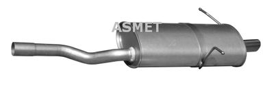 Rear Muffler ASMET 12.026