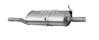 Rear Muffler ASMET 12.028