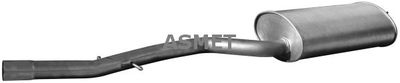 Rear Muffler ASMET 12.038