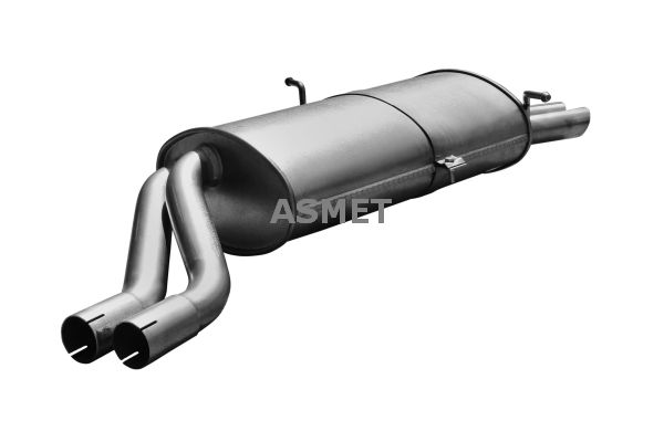 ASMET 12.040 Rear Muffler