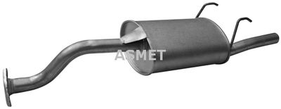Rear Muffler ASMET 13.012