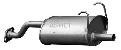 Rear Muffler ASMET 13.017