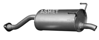 Rear Muffler ASMET 13.018