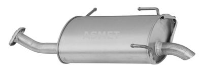 Rear Muffler ASMET 14.041