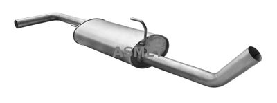 Rear Muffler ASMET 14.060