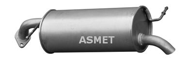 Rear Muffler ASMET 15.016