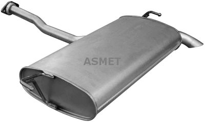 Rear Muffler ASMET 15.023