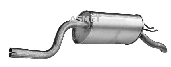 ASMET 16.043 Rear Muffler
