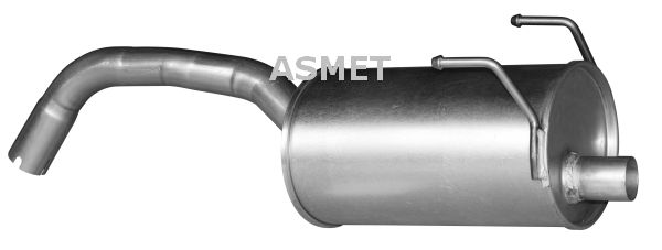 ASMET 16.072 Rear Muffler