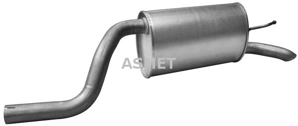 ASMET 16.081 Rear Muffler