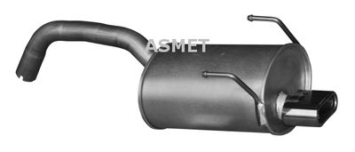 Rear Muffler ASMET 16.088