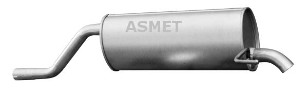 ASMET 16.099 Rear Muffler