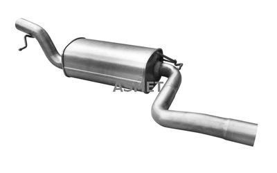 Centre Muffler ASMET 18.039