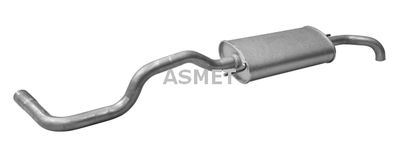 Rear Muffler ASMET 19.023