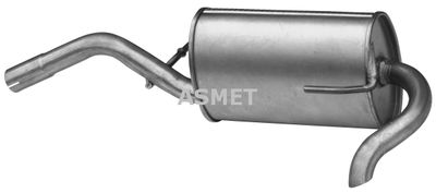 Rear Muffler ASMET 19.026