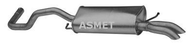 Rear Muffler ASMET 19.027
