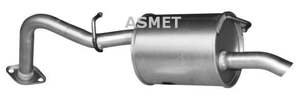 ASMET 20.020 Rear Muffler