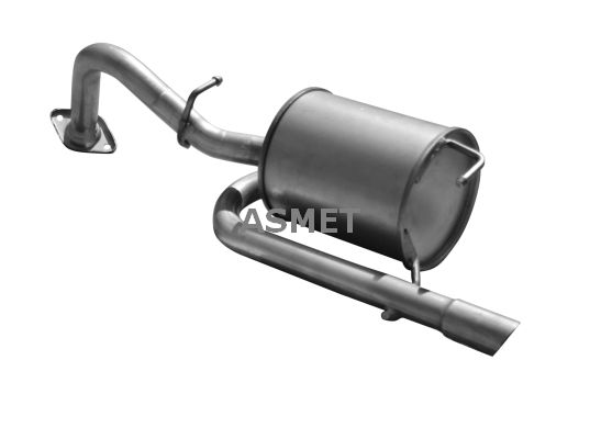 ASMET 20.047 Rear Muffler