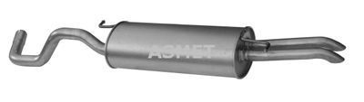 Rear Muffler ASMET 21.026