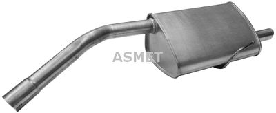 Rear Muffler ASMET 29.009