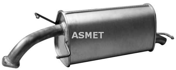 ASMET 31.001 Rear Muffler