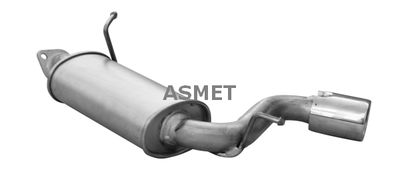 Rear Muffler ASMET 31.008
