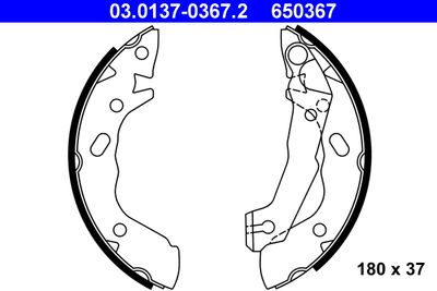 Brake Shoe Set ATE 03.0137-0367.2