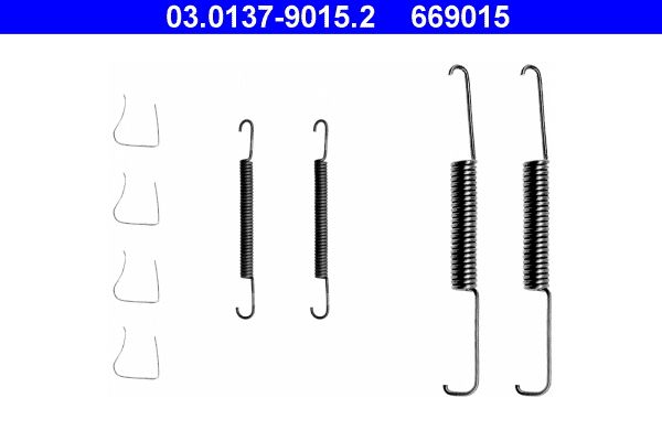 ATE 03.0137-9015.2 Accessory Kit, brake shoes