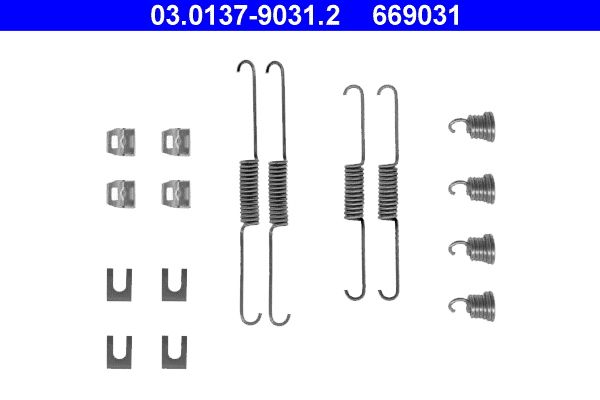 ATE 03.0137-9031.2 Accessory Kit, brake shoes